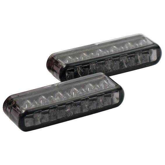 Shorty LED turn signals. Smoke lens