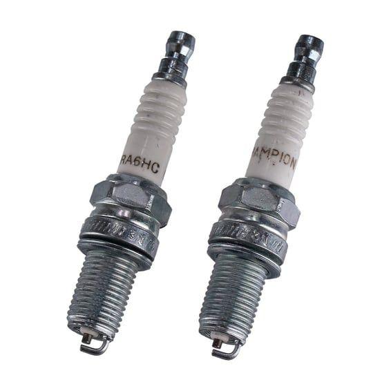 Copper Plus spark plug. RA6HC