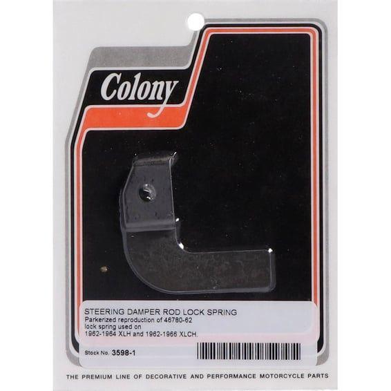 steering damper rod lock spring