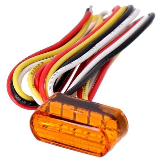 Fastline LED light, taillight with turn signal. Amber lens