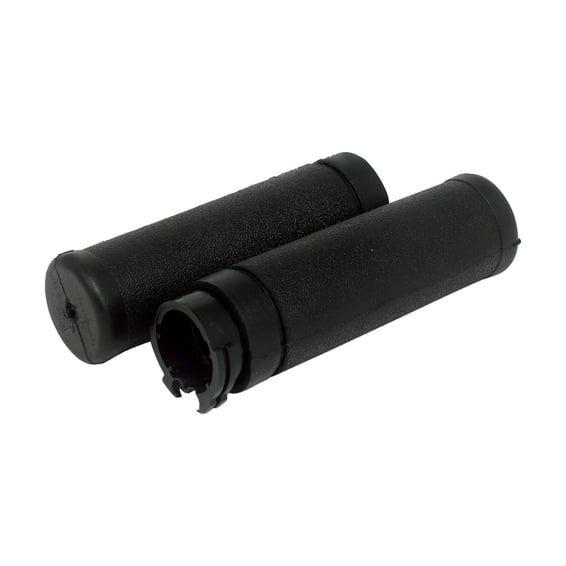 OEM style grip set with throttle sleeve. Black