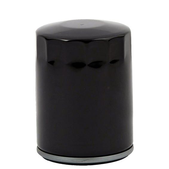 spin-on oil filter, for M8. Black