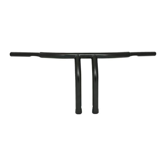 Fat 1-1/4" tiller bar, 12" rise, black