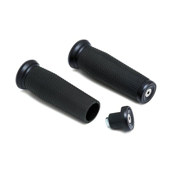 Thresher grips 1" satin black