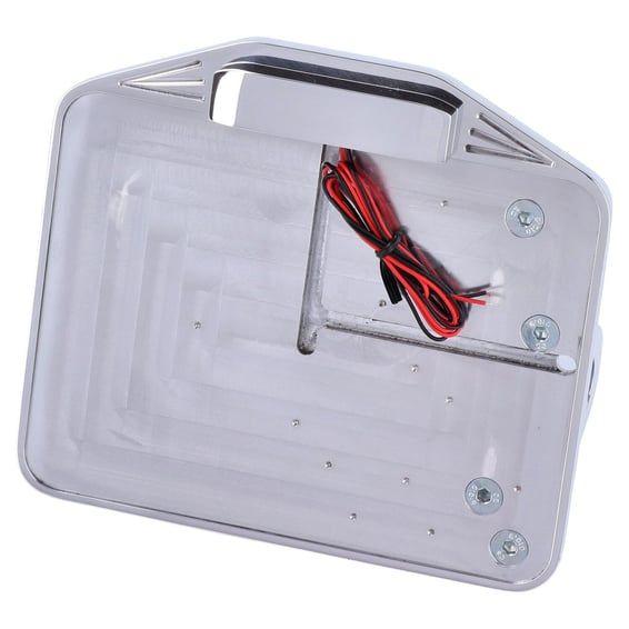 side mount license plate bracket kit. Polished FR
