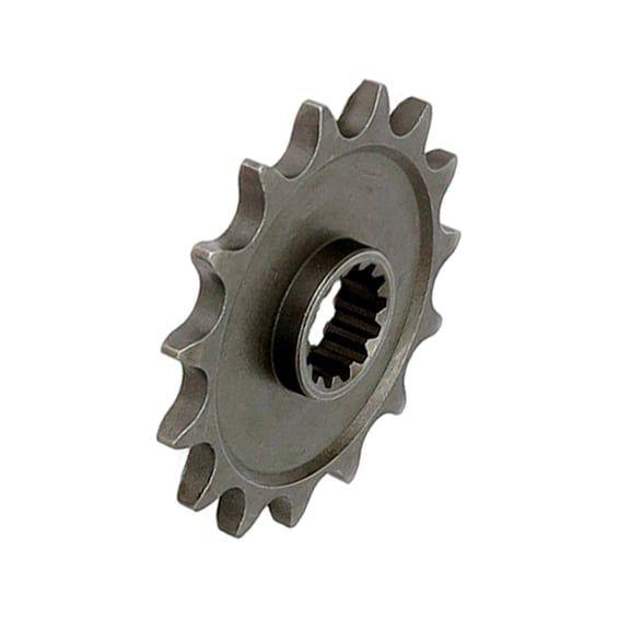 steel front sprocket. 15 teeth
