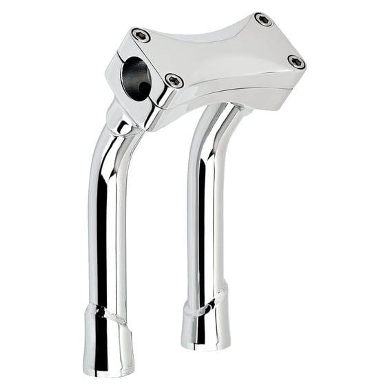 Murdock pullback O/S risers 8" chrome