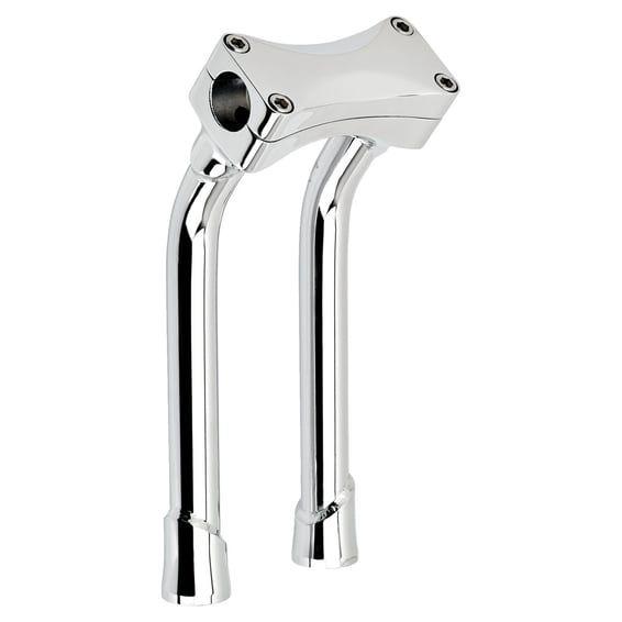 Murdock pullback O/S risers 10" chrome
