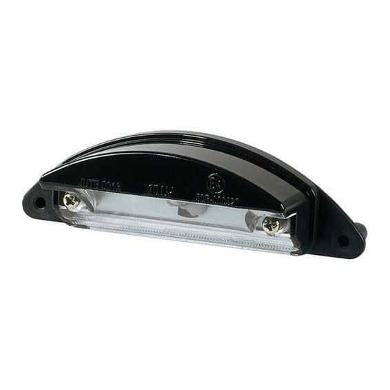 License plate light ransom, black. ECE appr.