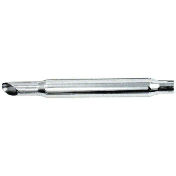 Shorty Goose cut universal muffler. 22" long