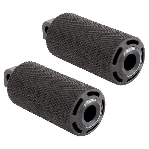 Cush footpeg set. Black
