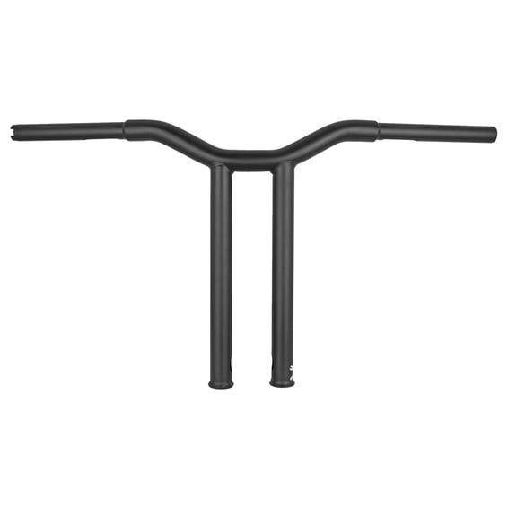 Dominator straight 1-1/4" T-bar 14" rise. Matte black