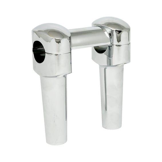 Widow riser set. 5" rise. Chrome