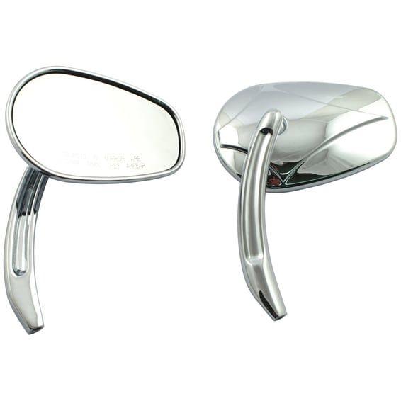 DaBoss mirror set. Chrome