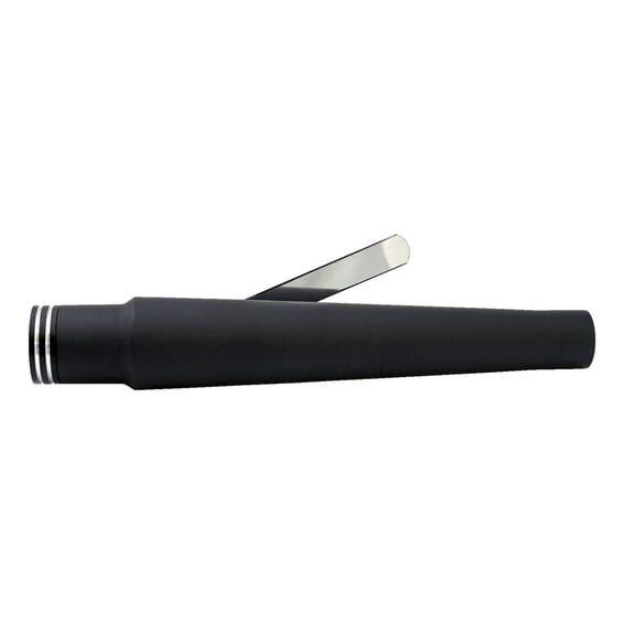 Trumpet universal muffler 17" long black
