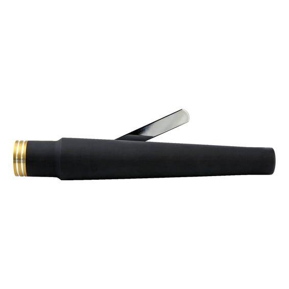 Trumpet universal muffler 17" long black