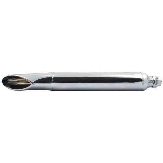 67-69 OEM style turn out muffler 28" long chrome