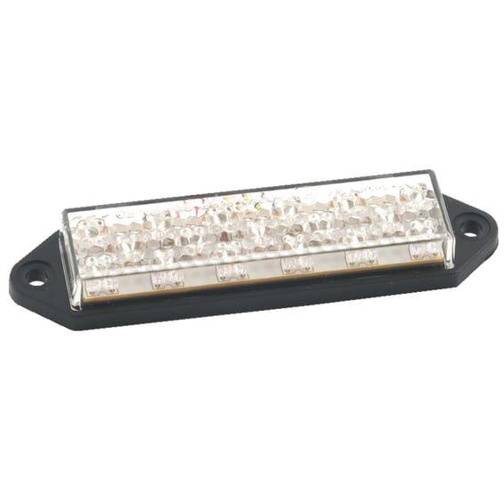 Superflat LED taillight. Clear lens