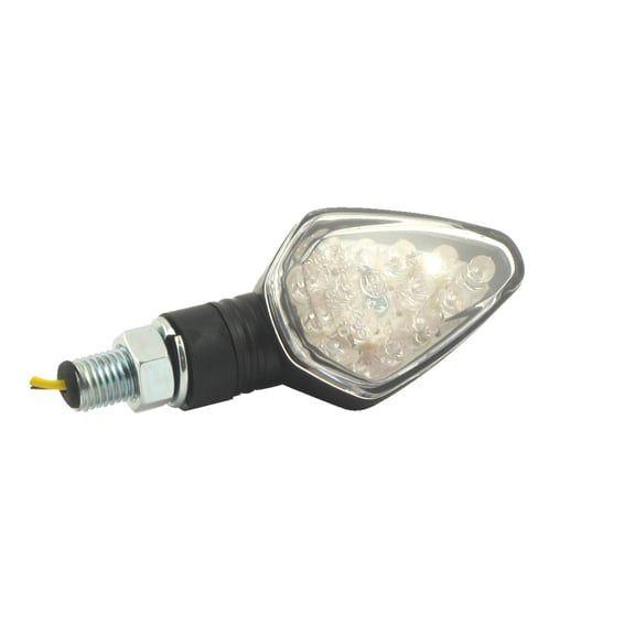 Harpoon, LED turn signal set. 20mm stem. Black