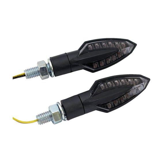 Vinci, LED turn signal set. Black