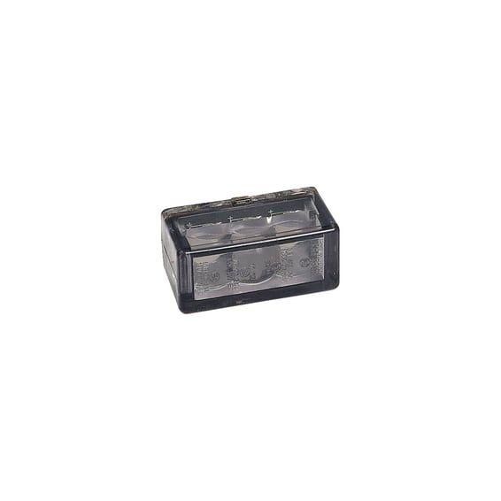 Cube-V mini LED taillight. vertical. Smoke lens