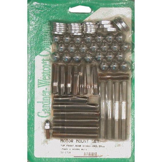 Motor mount screw kit, acorn