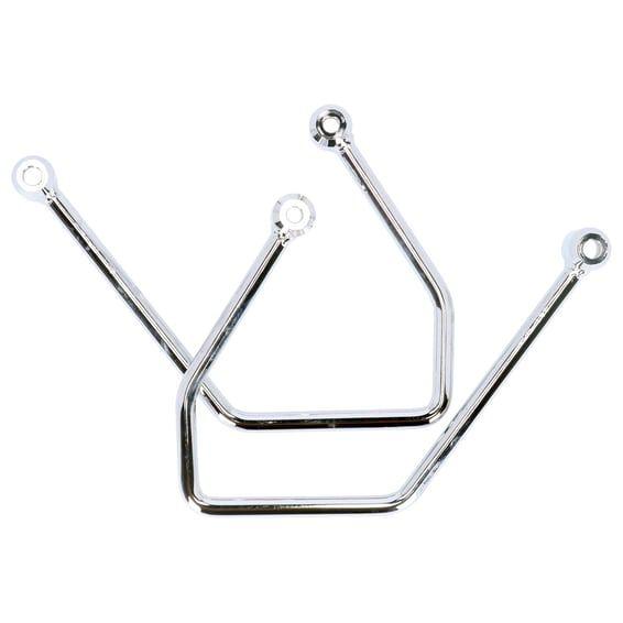 saddlebag support kit. Chrome