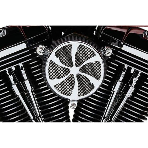 naked air cleaner kit. Swept, chrome