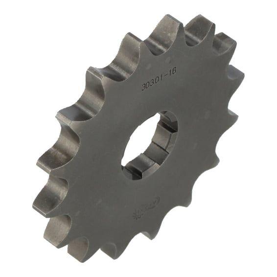 steel front sprocket. 16 teeth