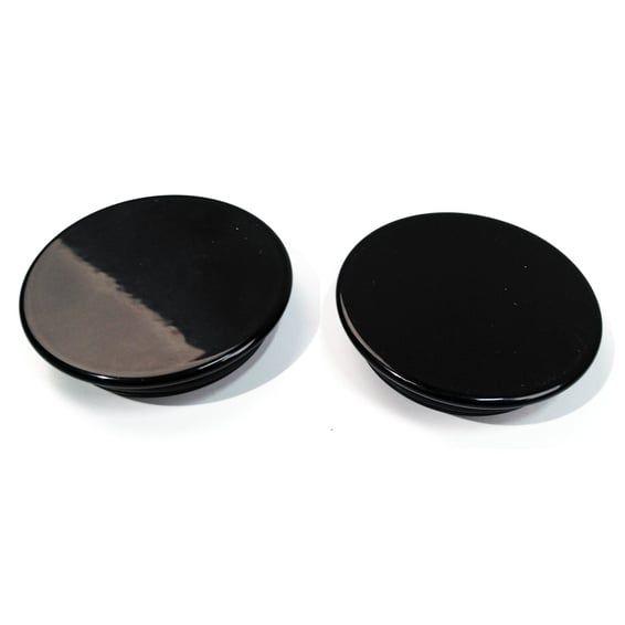 swingarm axle bolt cover kit. Gloss black