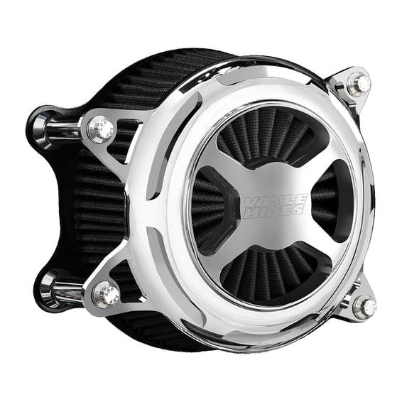 V&H, VO2 X air cleaner kit. Chrome