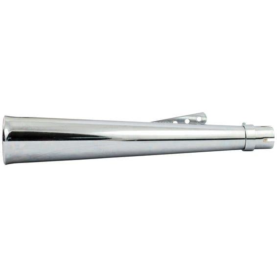 Sei megaphone universal muffler 21" long chrome