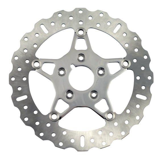 pol. stainless Contour floating brake rotor