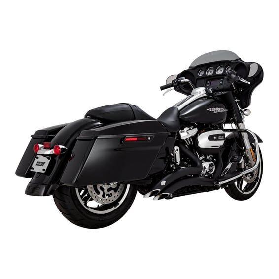 Big radius PCX exhaust. black