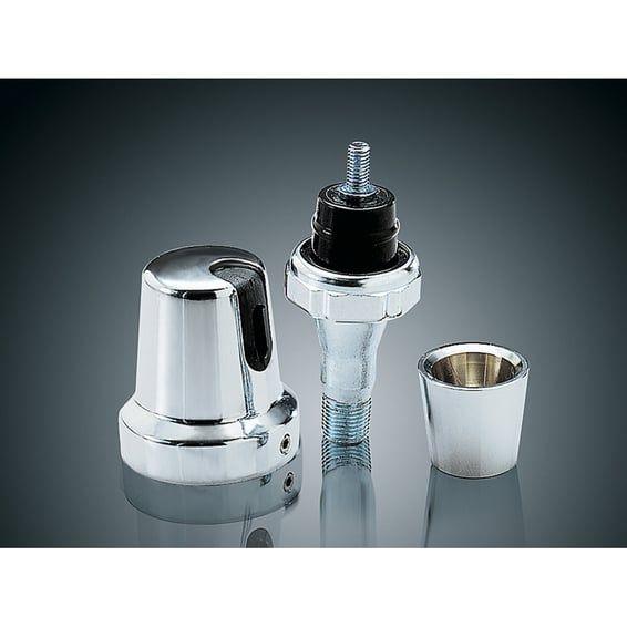 Oil pressure switch cover set. Chrome