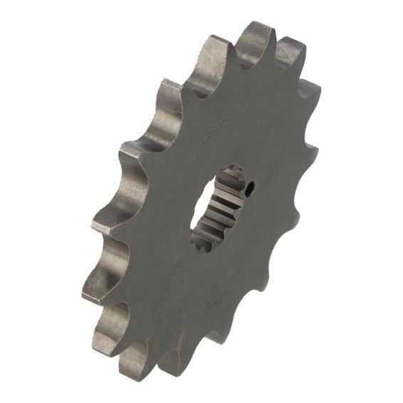 steel front sprocket. 15 teeth