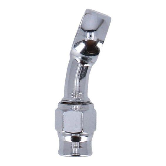 3/8" (10mm) banjo fitting 20 degree bend. Chrome