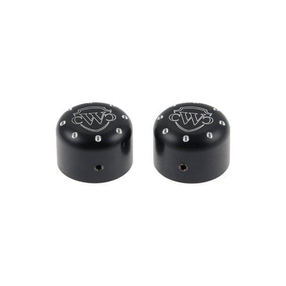 front axle cover kit. Gloss black with logo