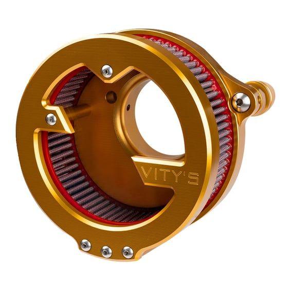 'Massive' air cleaner assembly. Gold