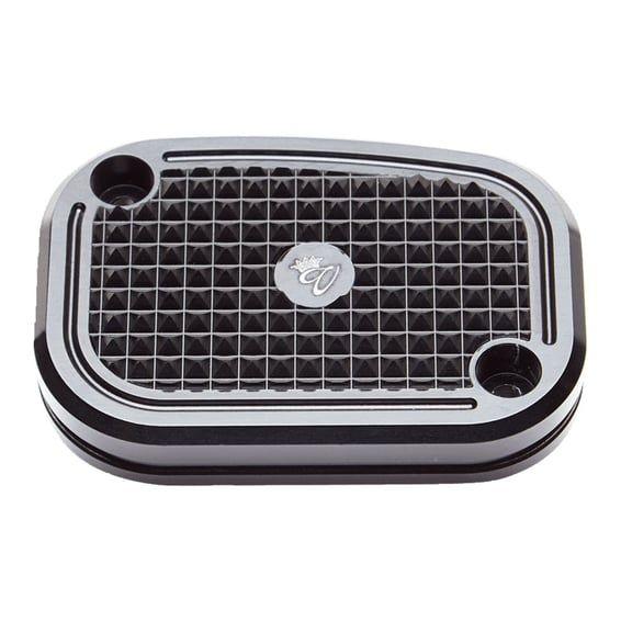 Diamond handlebar master cylinder cover. Blck