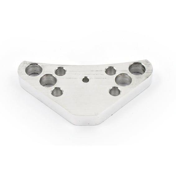PM, Center span for 125x2 2-p caliper. Chrome