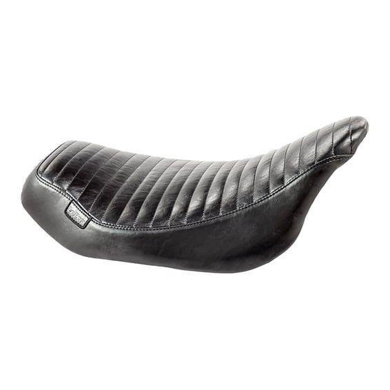 Streaker solo seat. Black, pleated
