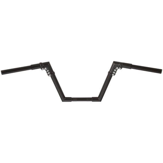 1-1/4" modular Mini Apes. Black, 10" rise