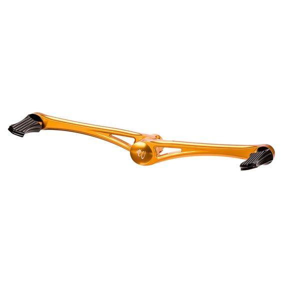 Diamond heel/toe shifter lever kit. Gold