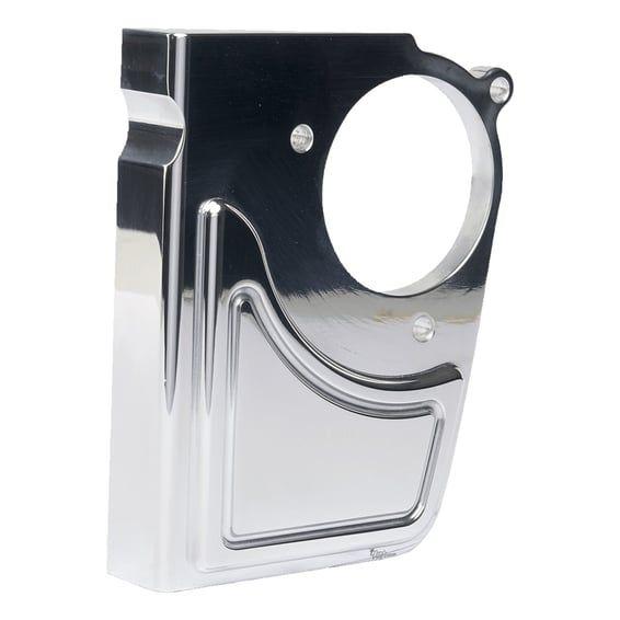 throttle servo cover. Chrome