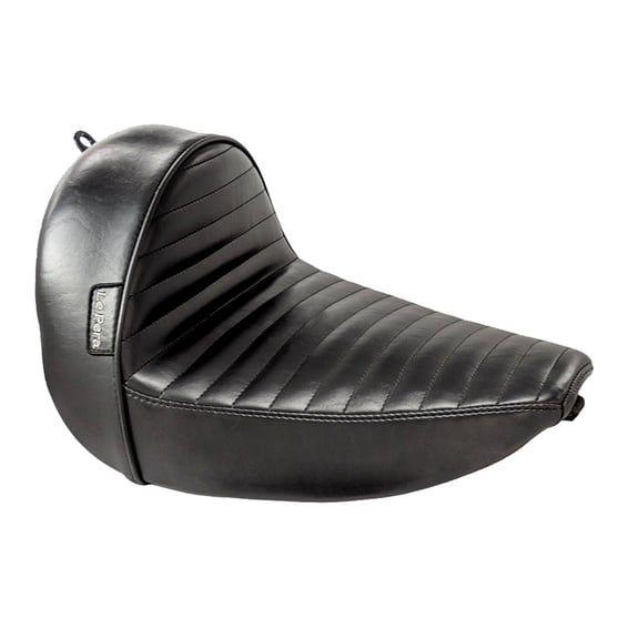 LePera, Stubs Cafe solo seat. Black, pleated