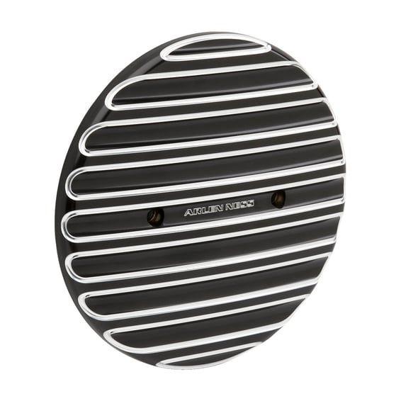 Finned inner primary cover black