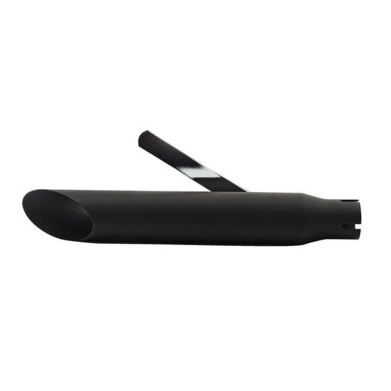 Super slash universal muffler 16-1/2" long black