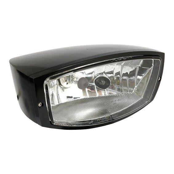 Oregon H4 headlamp. bottom mount. Black