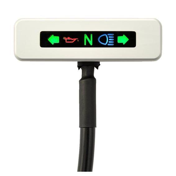 Beta micro LED indicator light kit. Silver